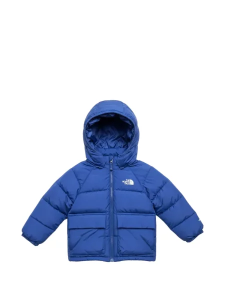 Kurtka puchowa dziecięca The North Face niebieska