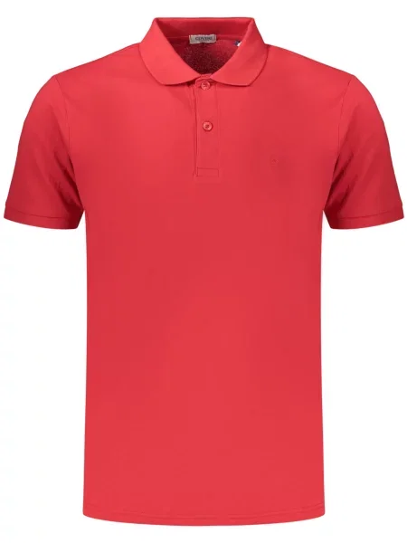 Tricou polo Coveri Moving roșu