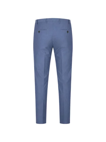 Cu centură pantaloni Corneliani albastru