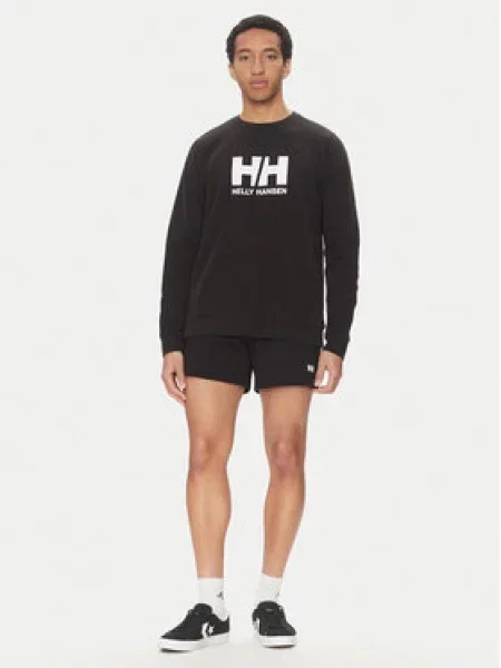 Helly Hansen Mikina Logo Crew černá
