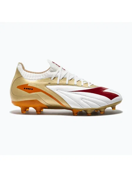 Cizme de fotbal pentru bărbați Diadora Maximus Elite SLX alb/chili pepper/russet orange alb