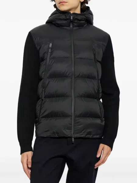 Cardigan Moncler de lână negru