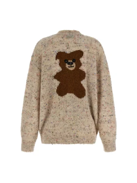 Sweter Moschino beżowy