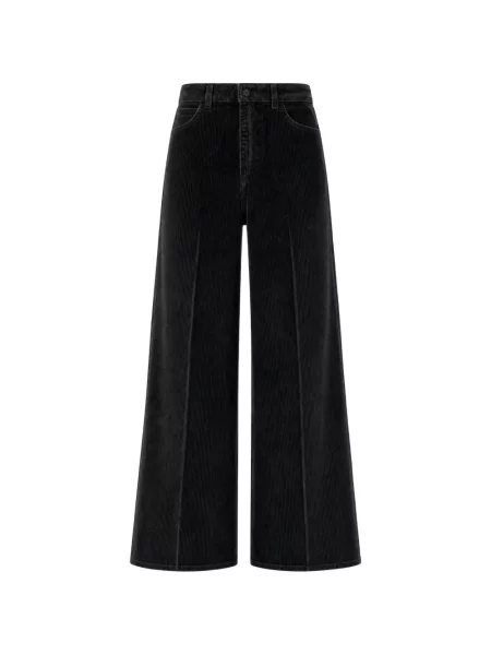Pantaloni Cruna de catifea cord negru