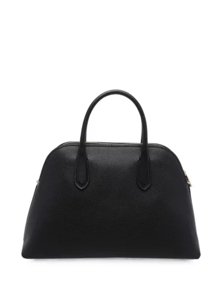 Pantofi cu toc Michael Michael Kors din piele de căprioară cu imagine cu decolteu în V negru