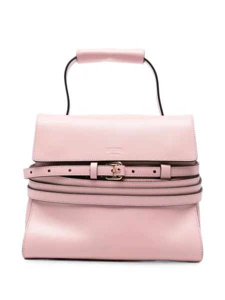 Cu centură curea Moschino roz