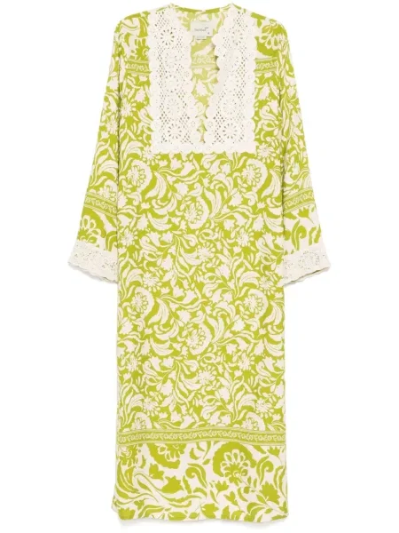 Rochie Bambah de costum verde
