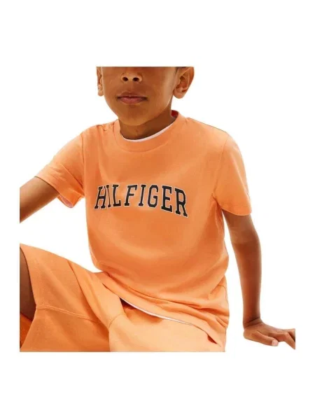 Tričko Tommy Hilfiger oranžová