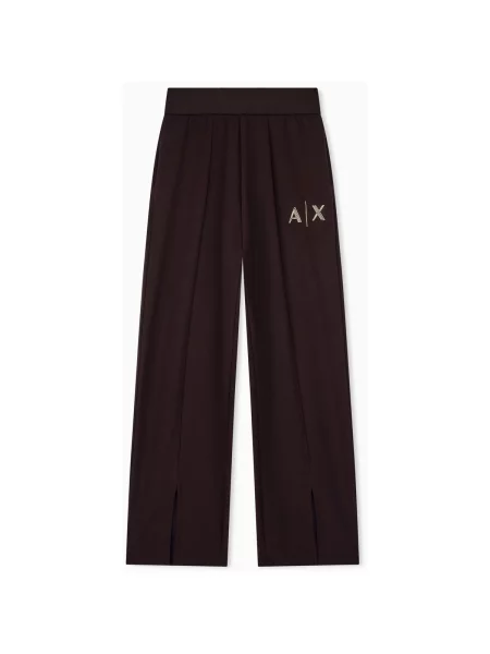 Pantaloni Eax maro