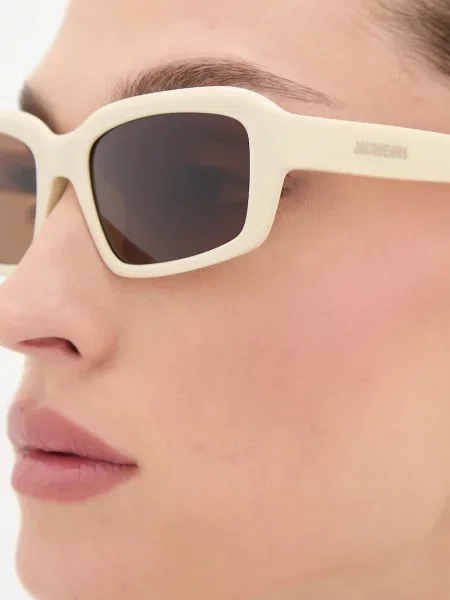 Солнцезащитные очки Jacquemus бежевые
