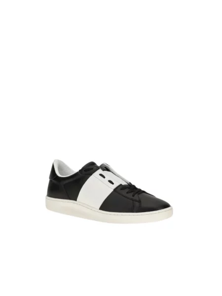 Sneakersy Valentino Garavani skórzane czarne
