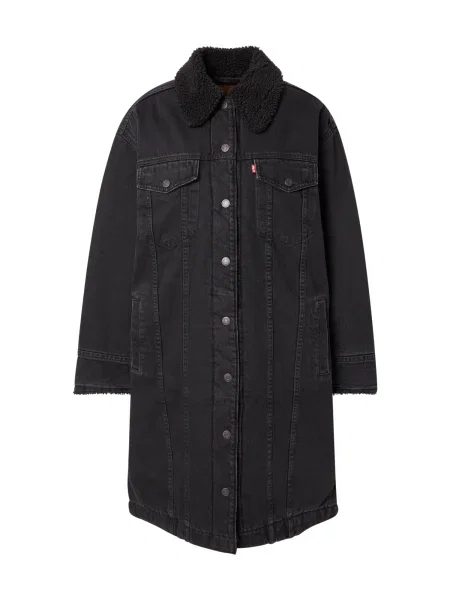 LEVI'S ® Palton de primăvară-toamnă negru