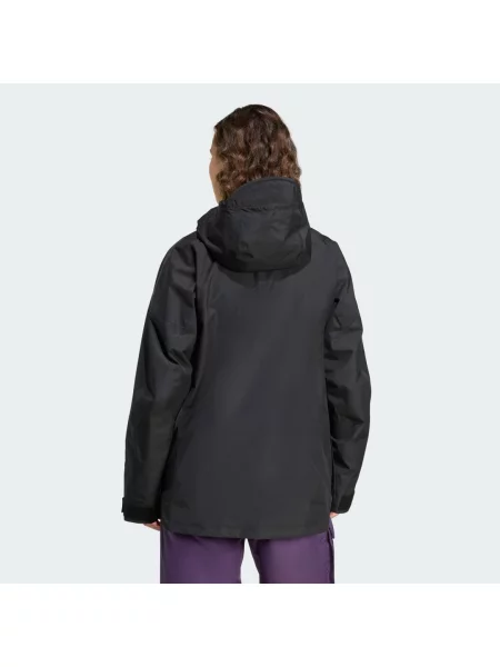 Větrovka Terrex Xploric 2 Layer Lined CLIMAPROOF černá