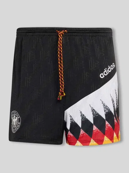 Krótkie spodnie Adidas z logo czarne