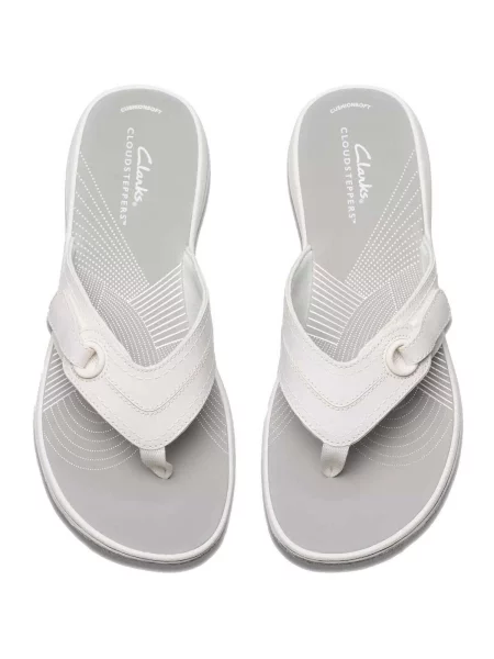 Sandále Clarks biela