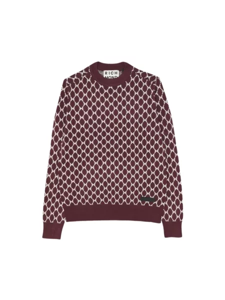 Sweter John Richmond czerwony