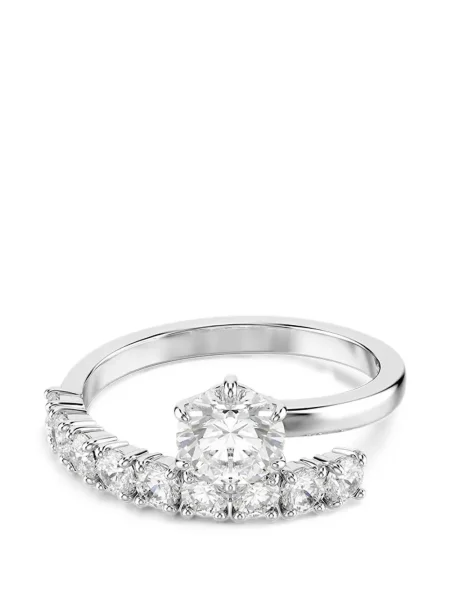Inel Swarovski cu zirconiu plic