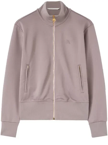 Geacă Palm Angels cu broderie alergare violet