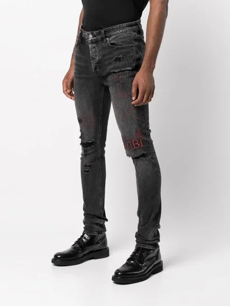 Blugi skinny Ksubi negru
