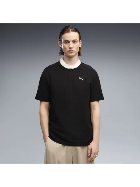 MÄ™ska koszulka polo PUMA Class o luÅºnym kroju OdzieÅ¼ S czarny