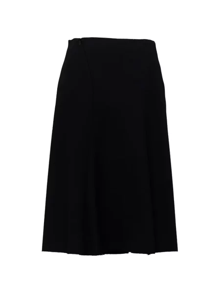 Fustă midi N°21 în linie A negru