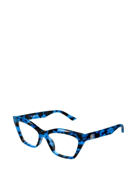 Sunčane naočale mačje oči Balenciaga Eyewear plava
