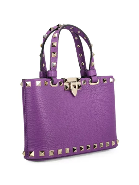 Geantă shopper Valentino Garavani violet