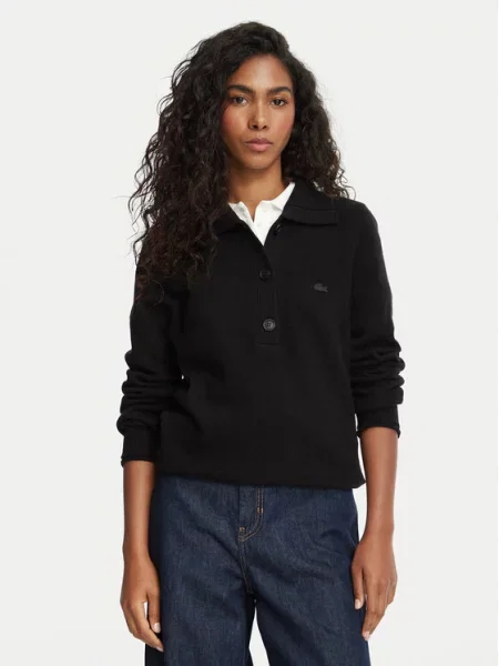 Lacoste Megztinis juoda