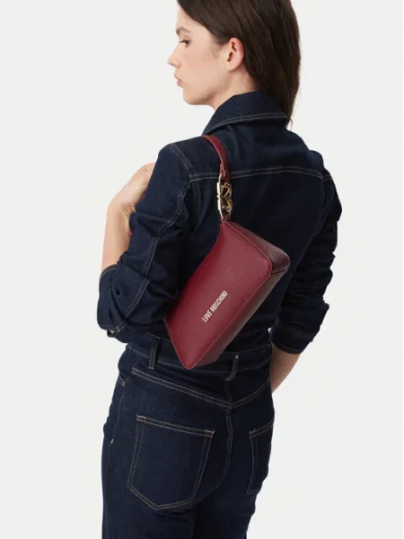 Torbica LOVE MOSCHINO Tamnocrvena