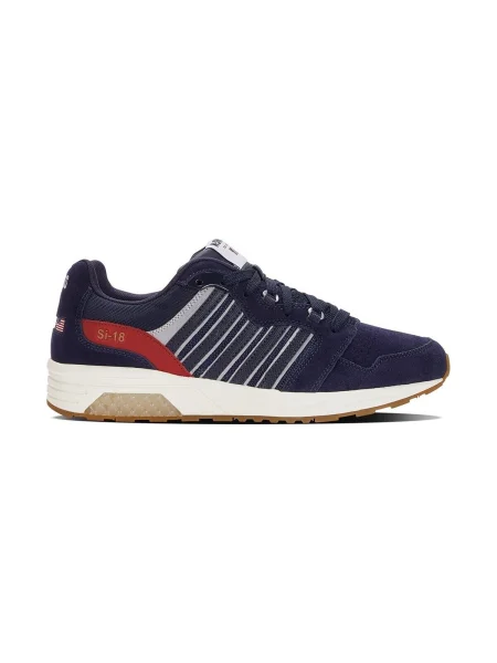 Pantofi K-swiss din piele de căprioară albastru