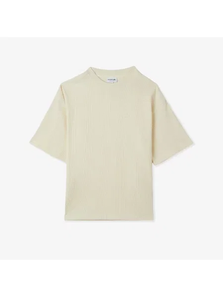 Футболка Lacoste бежевая