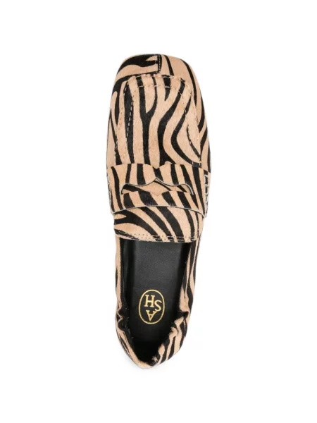 Pantofi loafer Ash cu imagine cu model zebră