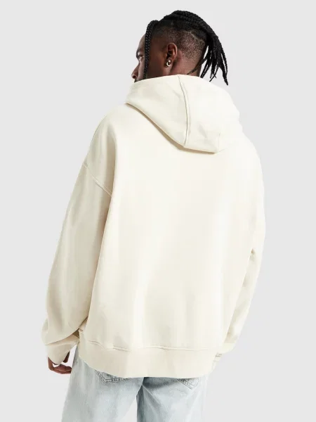 Reebok Bluza Z Kapturem Otis beżowa