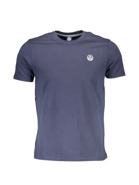 Tricou North Sails cu broderie albastru