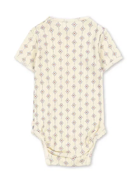 Konges Sløjd body dojčenské MINNIE SS BODY GOTS béžová