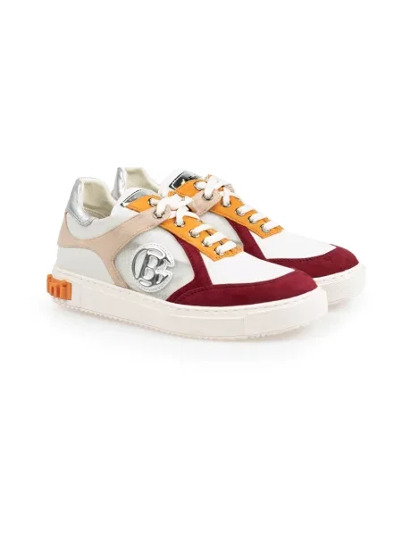 Sneakersy Baldinini skórzane czerwone