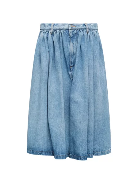 Pantaloni scurți din denim Mm6 Maison Margiela albastru