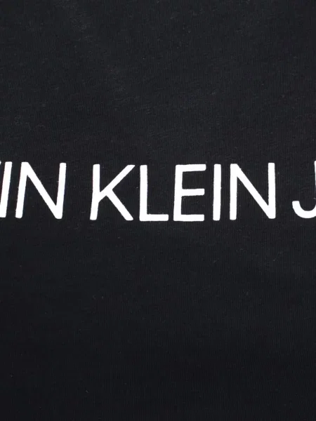 Tricou Calvin Klein Jeans cu imagine negru