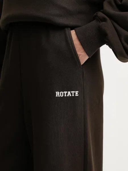 Однотонные спортивные штаны Rotate коричневые