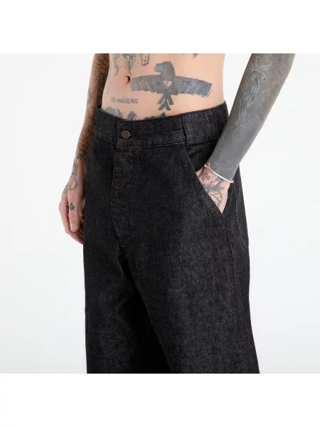 Fear Of God Jeansy Mężczyzna Denim Denimowe Spodnie Robocze czarny