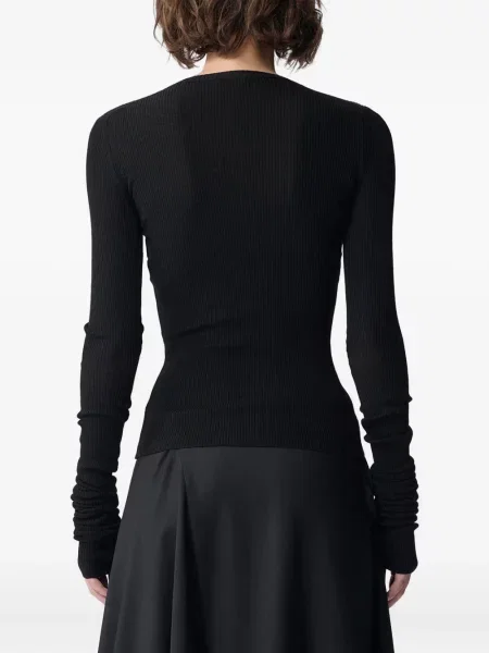 Top Ann Demeulemeester negru