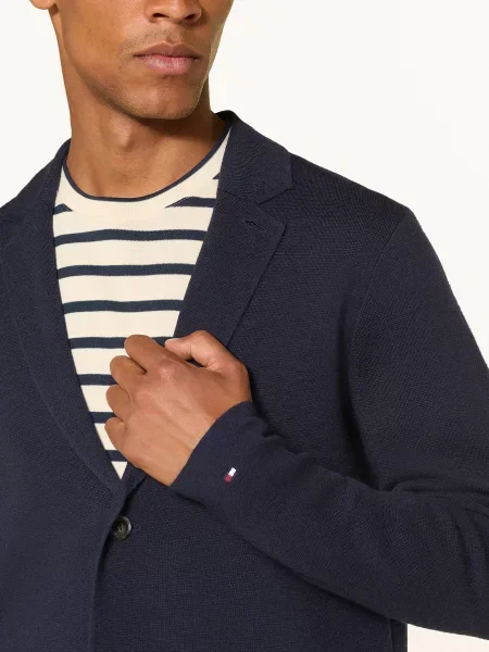 Tommy Hilfiger Pletený Kardigan tmavě modrá