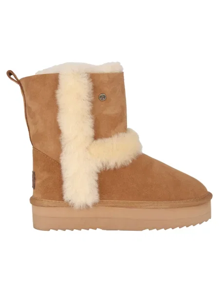 Buty do kostki Warmbat wełniane brązowe
