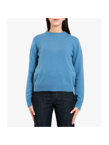 Sweter Max Mara wełniany niebieski