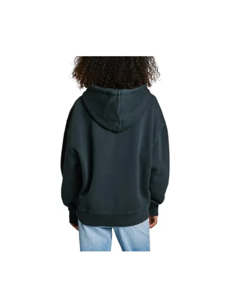 Bluza z kapturem Pepe Jeans z kapturem czarna