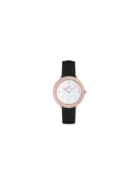 Daniel Wellington Hodinky Crystalline Bezel 32 zlato růžové