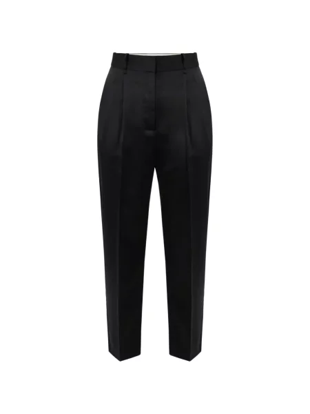 Pantaloni Elisabetta Franchi din satin negru