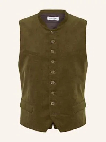 Grasegger Kamizelka Do Stroju Ludowego Vittorio Ze Sztruksu gruen