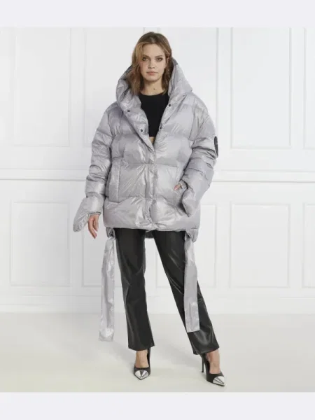 MMC De puf geacă JESSO | Oversize fit gri