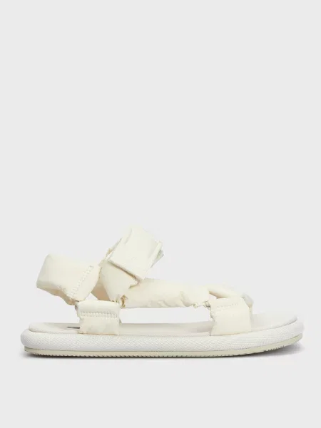 Утеплені босоніжки Tommy Jeans білі